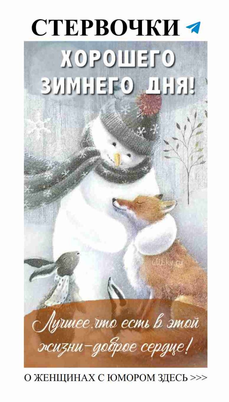 Любовь в зимней сказке: теплоту дарят друг другу