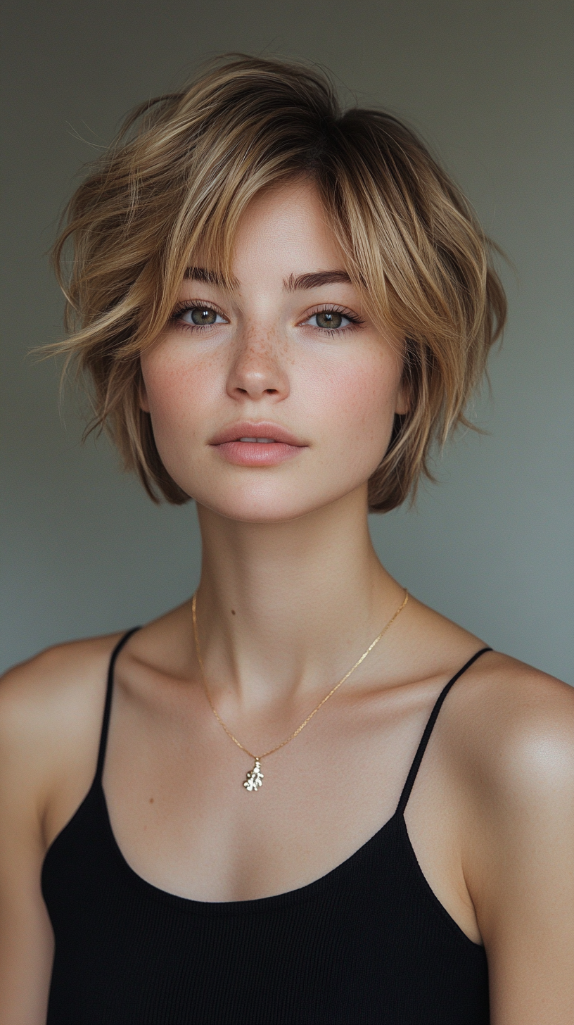 Cute Haircuts for Thin Hair That Add Instant Volume #ThinHairSolutions #CuteHaircuts #HairTransfor