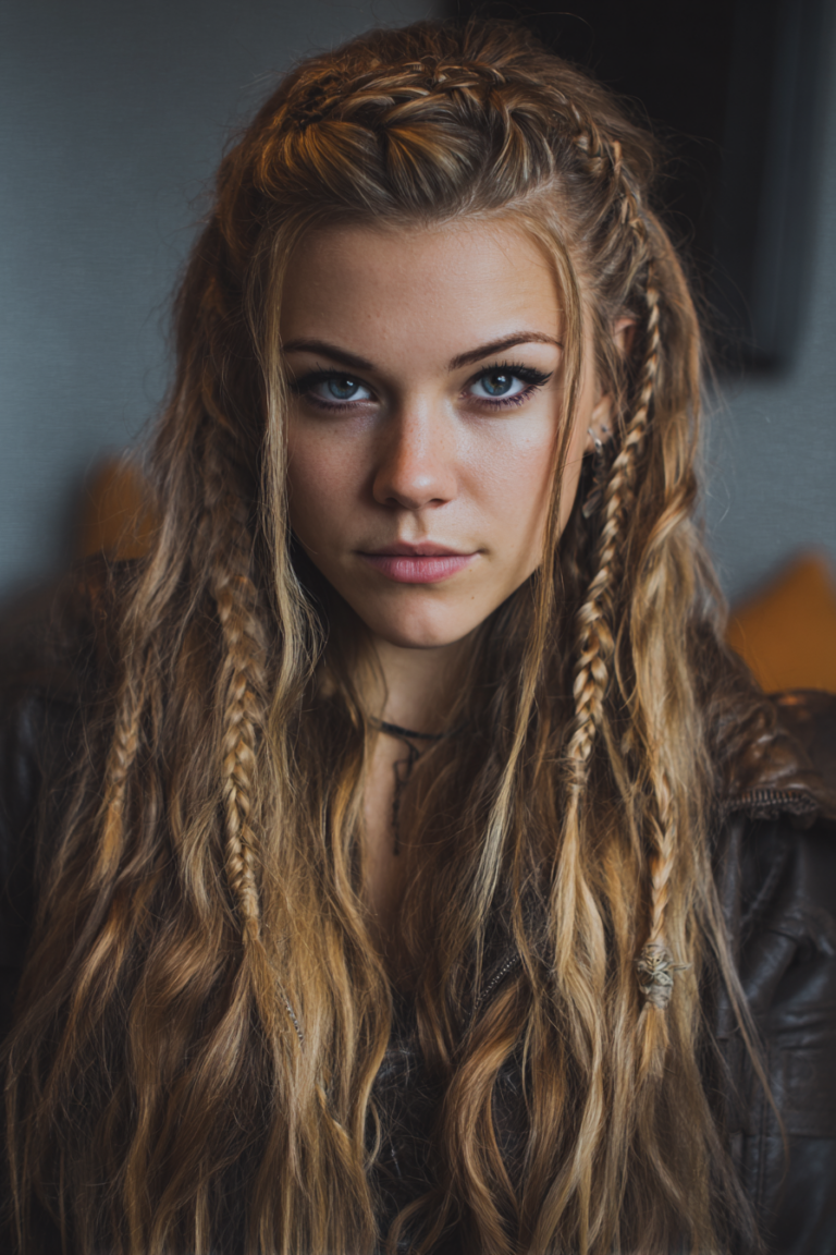 24 Stunning Viking Hairstyles for Women