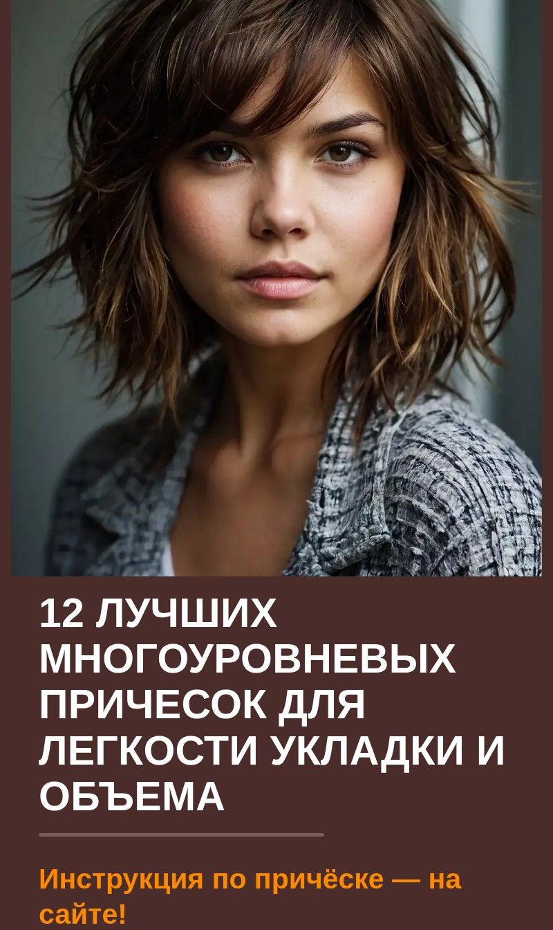 12 лучших многоуровневых причесок для легкости укладки и объема