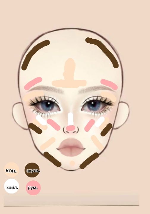 Техника макияжа