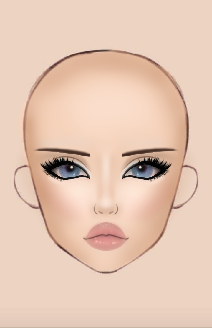 adriana lima make up!! (i just try) #vs #adrianalima #makeup