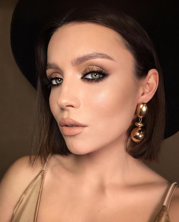 Макияж Для Зеленых Глаз Пошагово Эстетика На