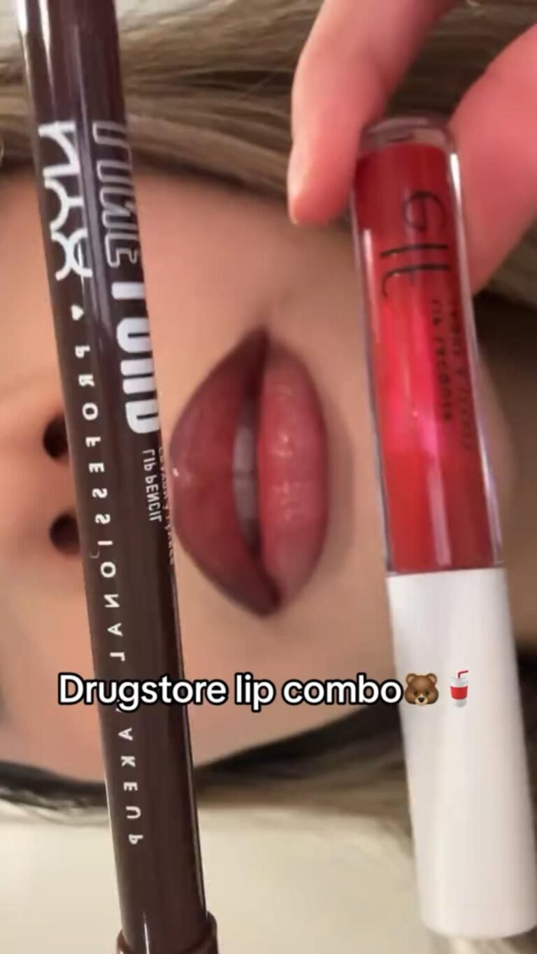 Drugstore lip combo!