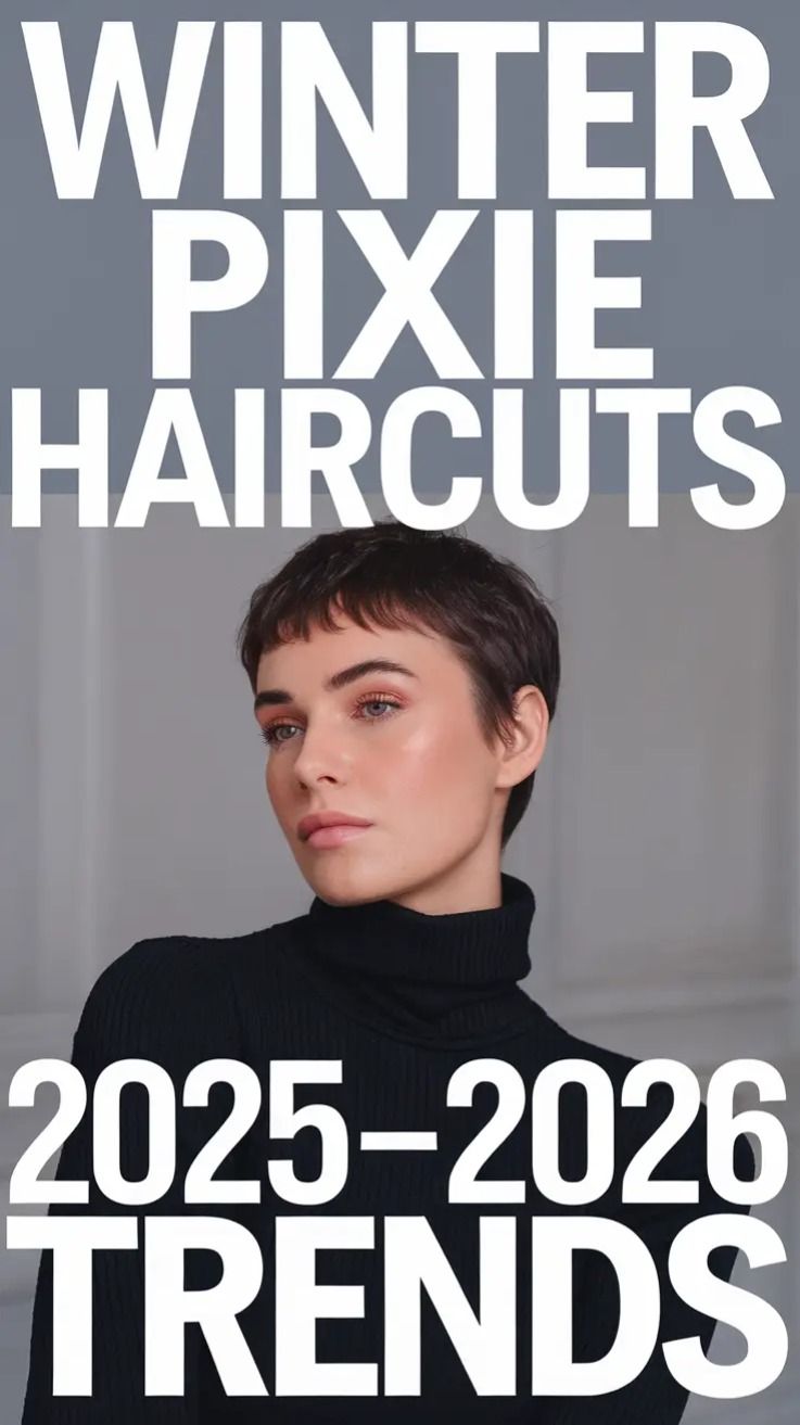 ✂️ Winter Pixie Haircuts 2025–2026 ❄️ | Modern Short Hair Trends for Women #PixieCut #ShortHair