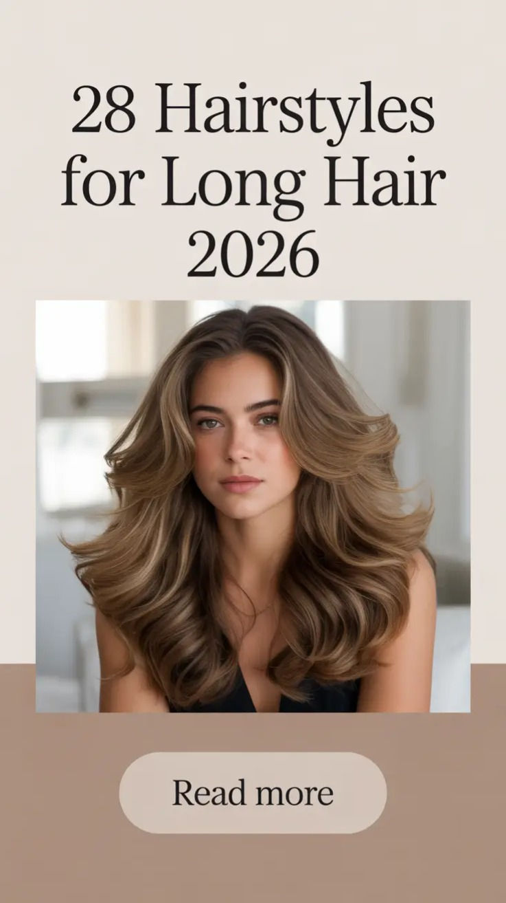 Hairstyles for long hair 2026 straight sleek styles