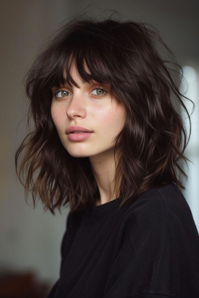 28 Lob with Fringe Hair Ideas – Stylish Hair Ideas