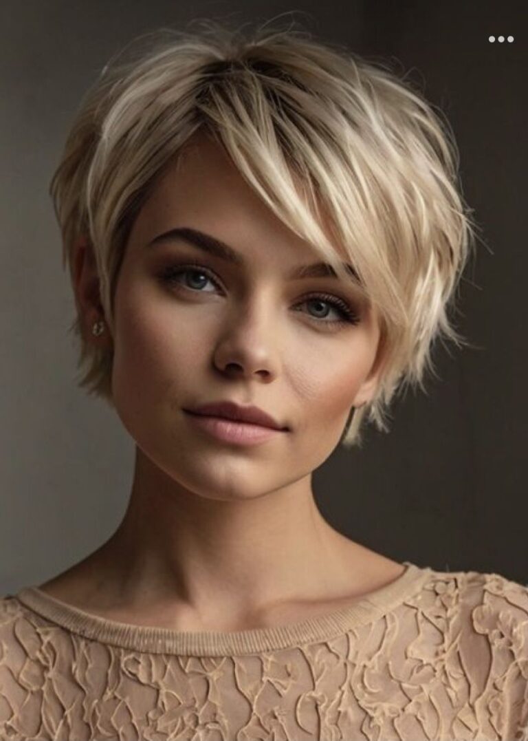 layer cut for thin short hair