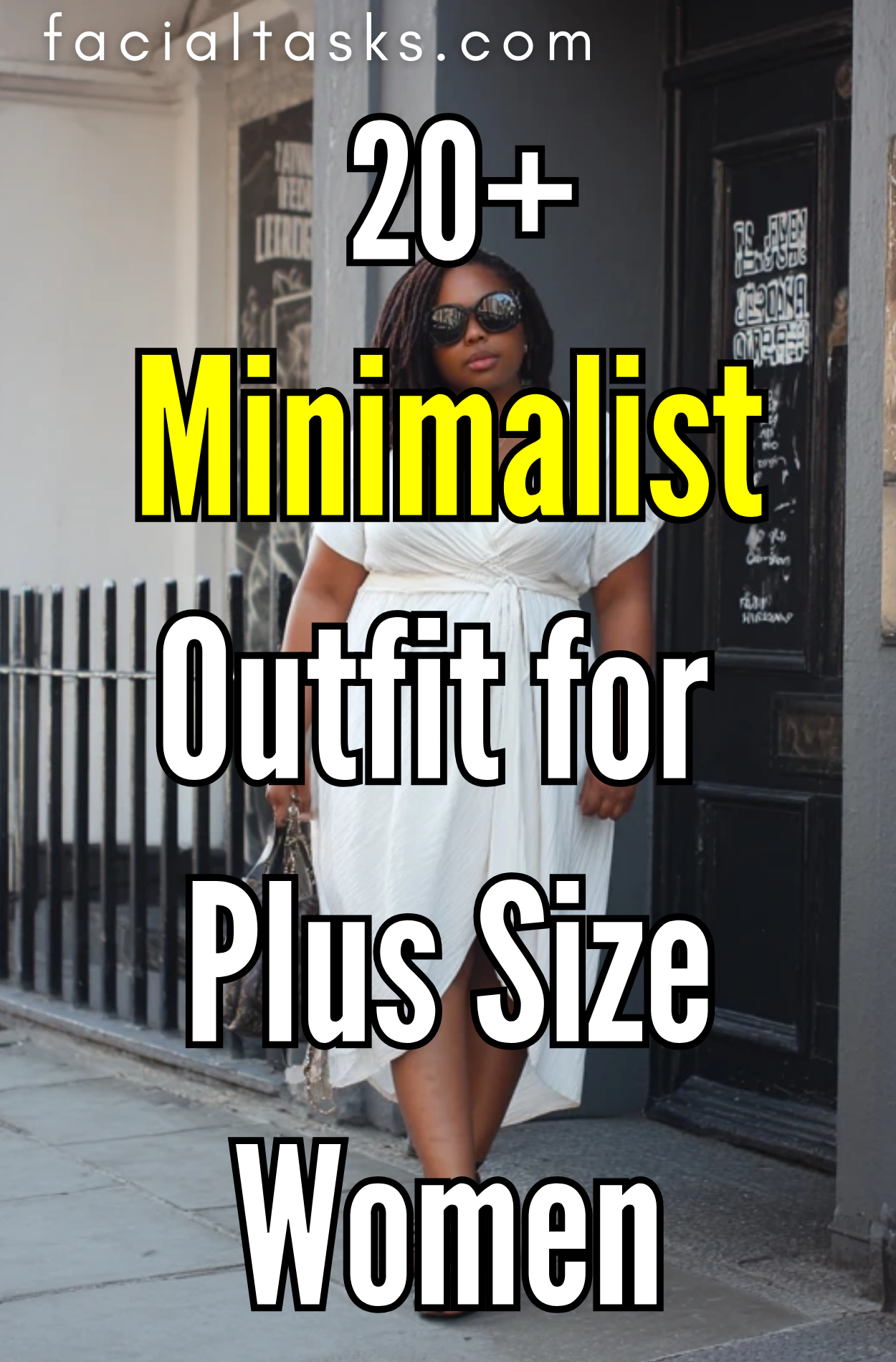 20+ Minimalist Outfit for Plus Size Women Clean Chic Neutral Looks Modern Style