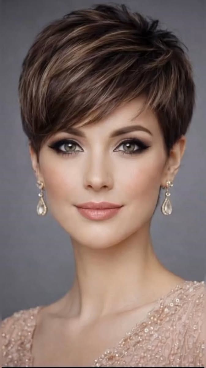 52K views · 1.1K reactions | #pixiecut #pixiehaircut #fblifestyle #buzzcut #shorthair #pixie #pixiestyle #hairgoals #pixiehairstyle | Rambut BOB | Facebook