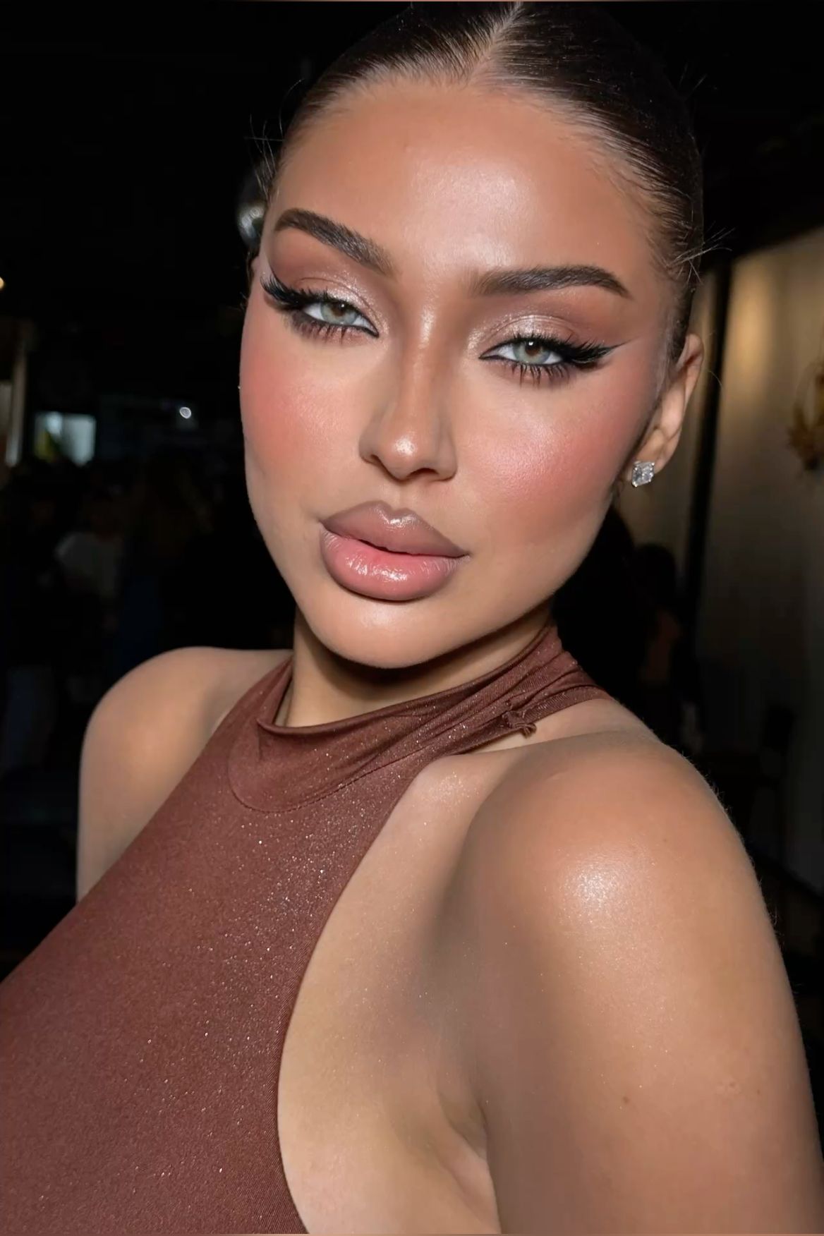 Макияж со стрелкой