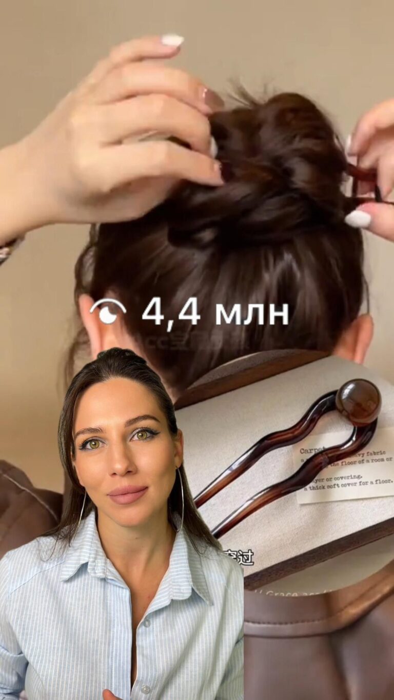 Простая прическа на миллион просмотров