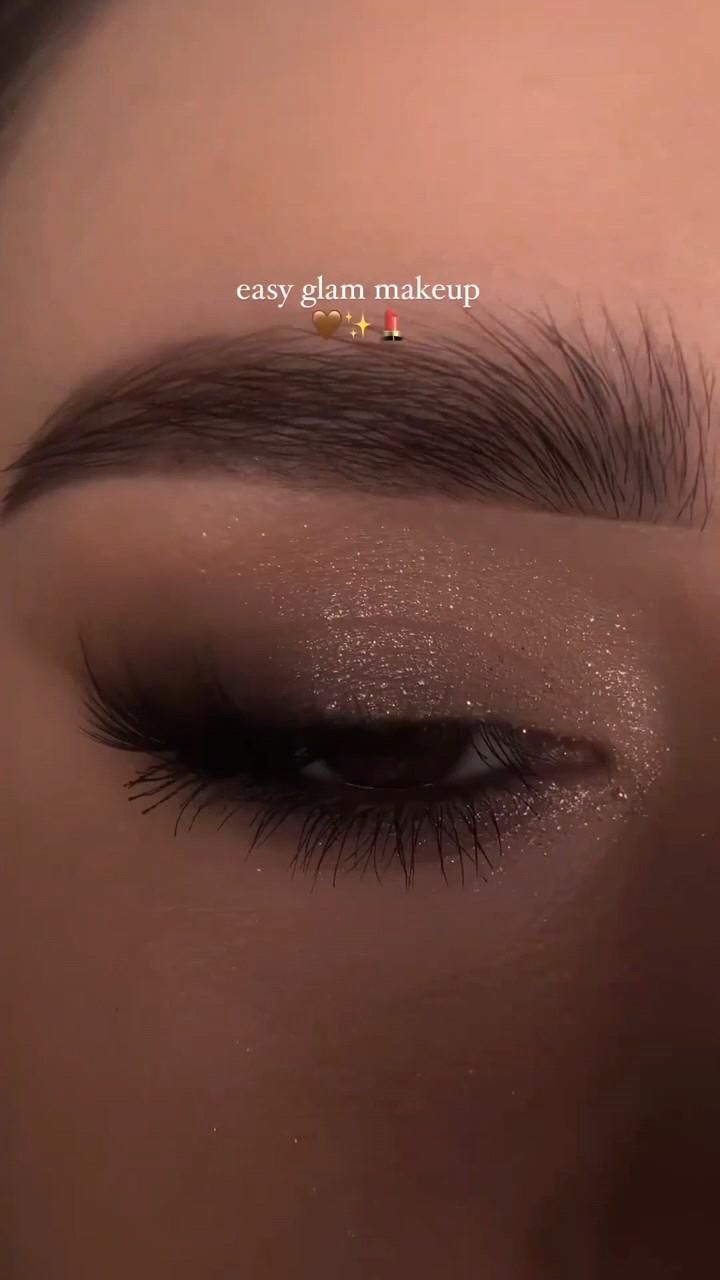 easy glam eyelook