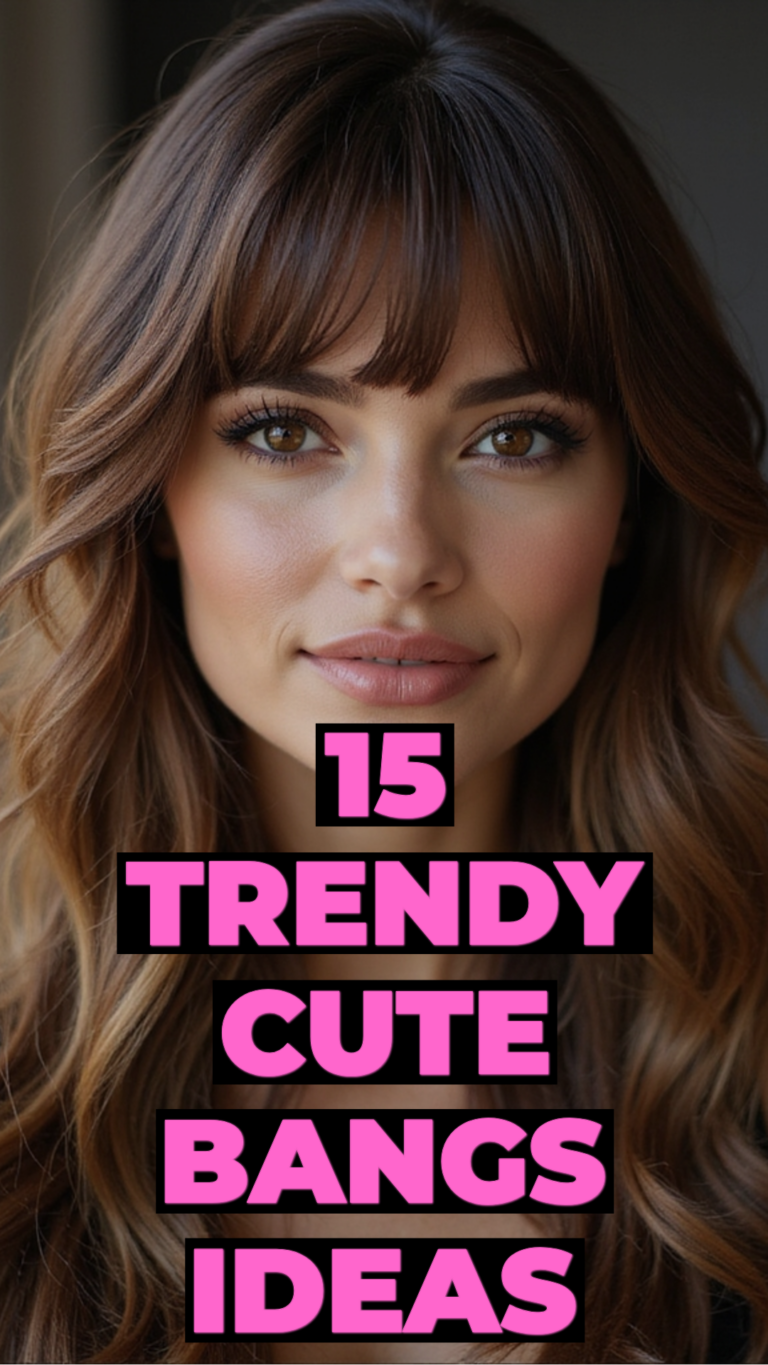 15 Cute Bangs Ideas Making You Fall In Love