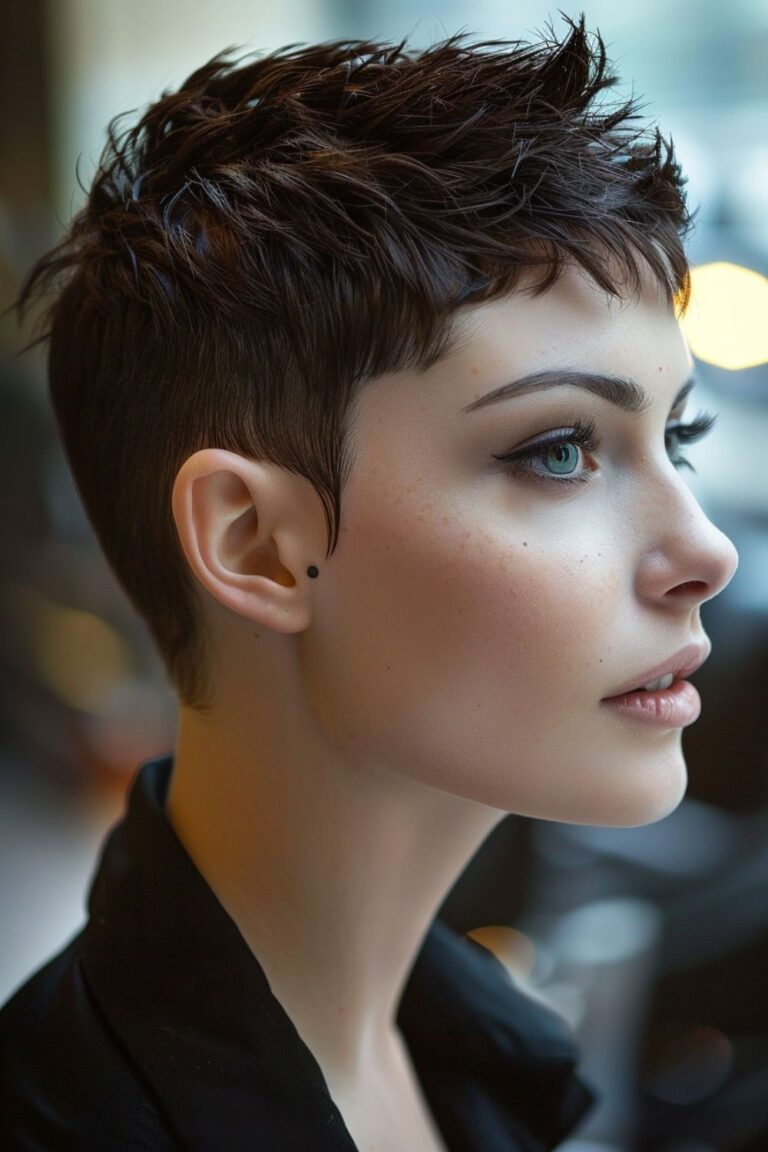 Modern Short Haircuts for Women Over 50