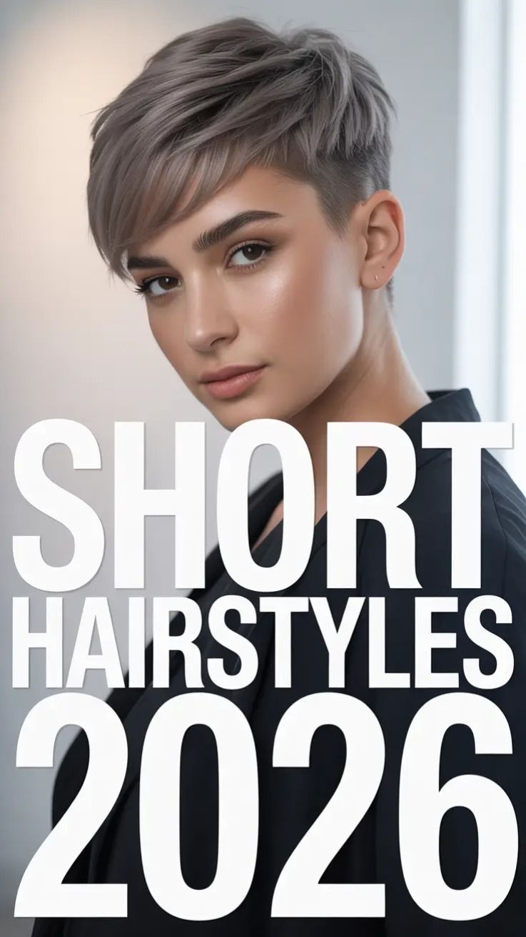 Short Hairstyles 2026: Edgy Texture, Modern Beauty