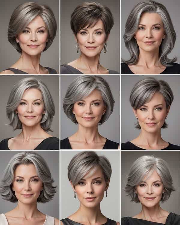 40 Short Bob Hairstyles for Women Over 40
