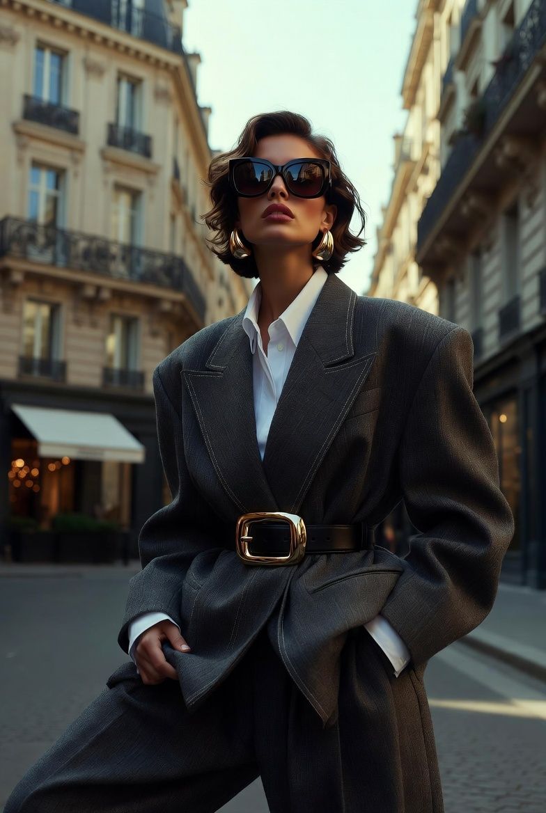 80s Luxury Power Suit for Women