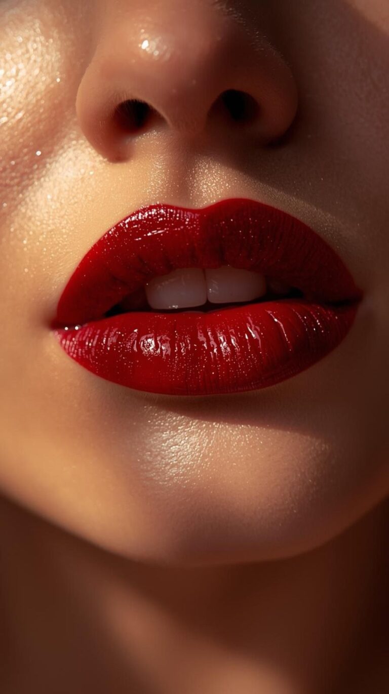 Wine red lipstick shades for women