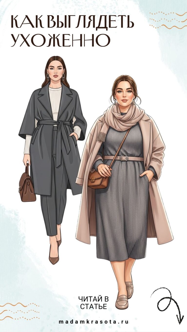 Как выглядеть ухоженно и стройно: простые решения — читай в статье