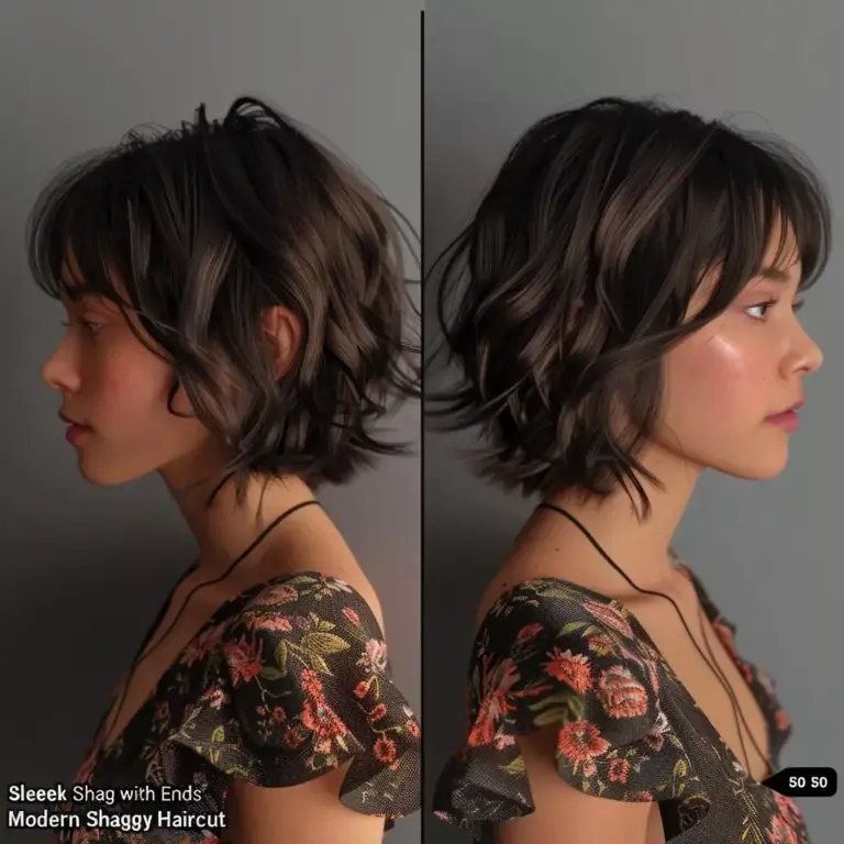 Современная стрижка шегги 2026:: 45 красивых примеров