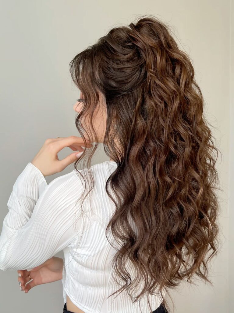 Текстурный хвост, мальвинка