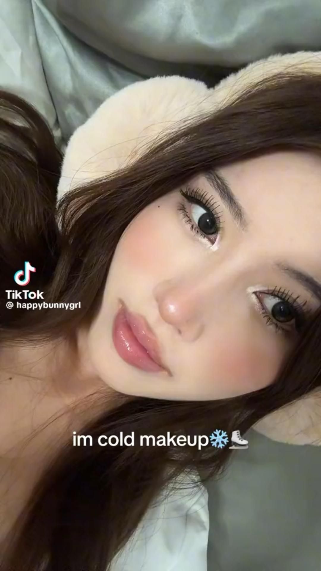 i’m cold makeup ❄️