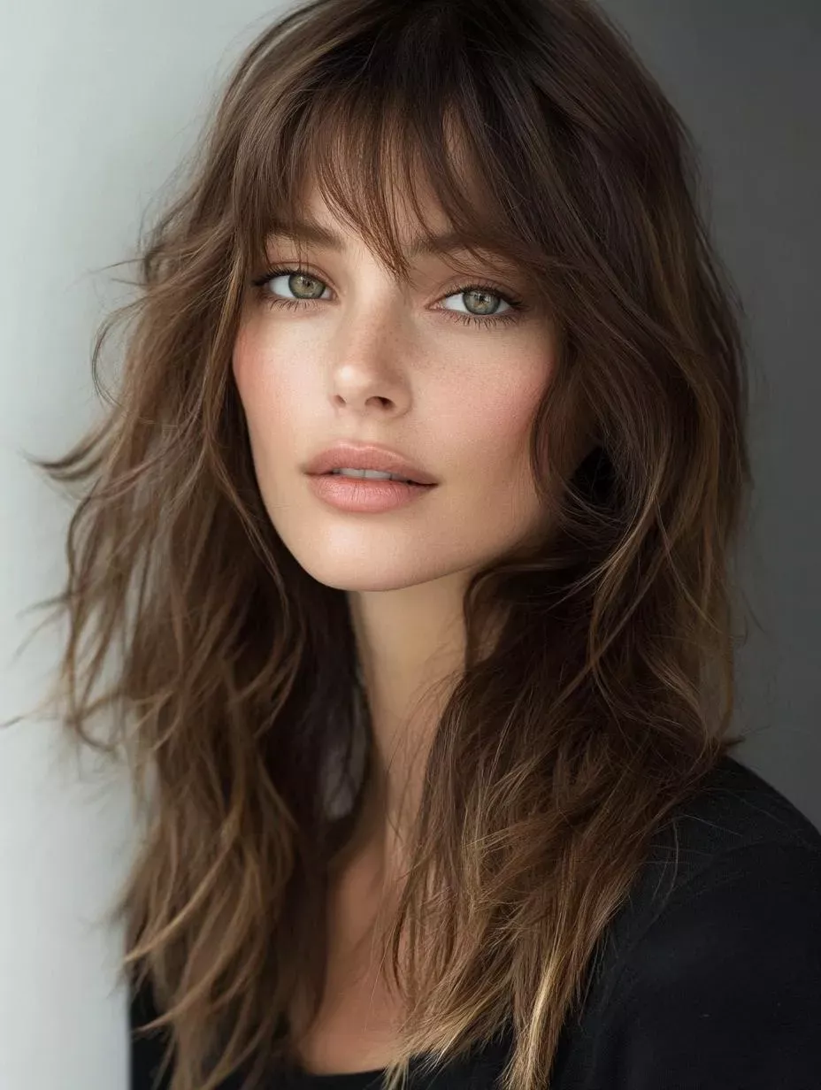 Stylish Medium Haircuts with Bangs: Trendy Looks for Every Face Shape and Hair Type in 2025