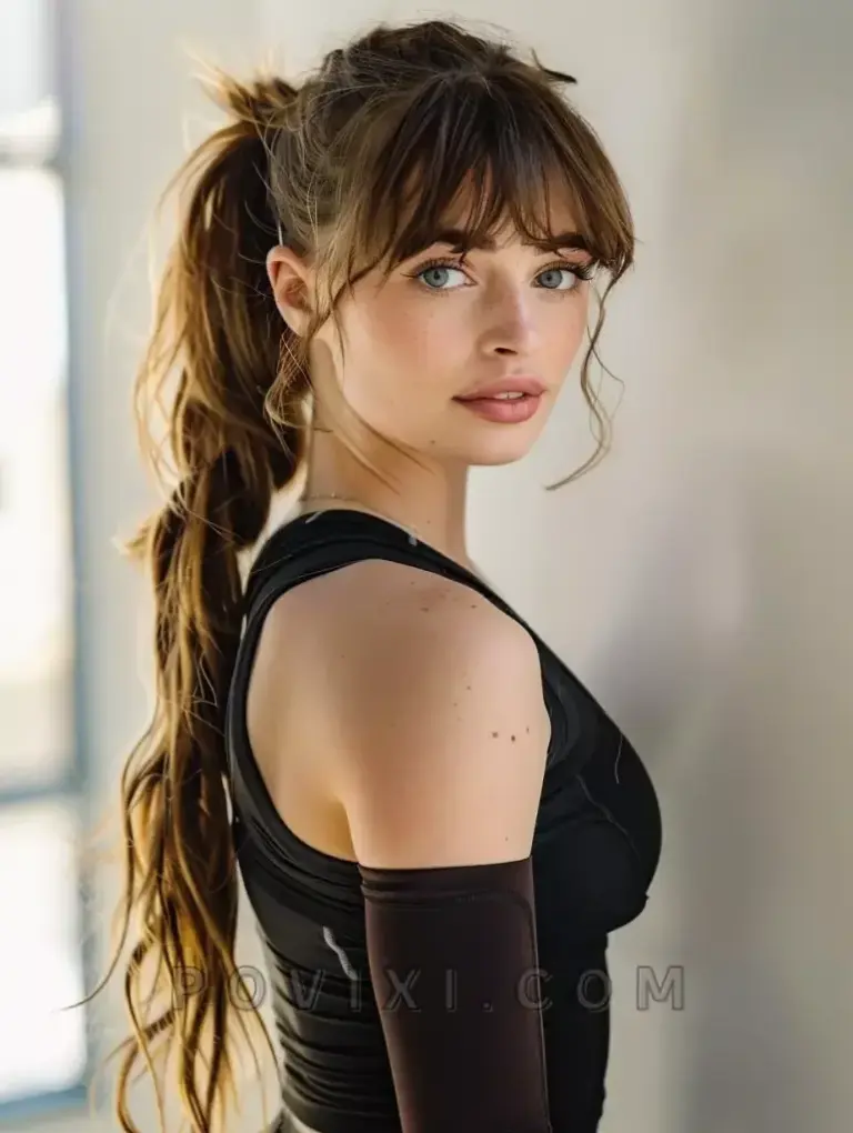 Explore 36 Wispy Bangs Hairstyle Ideas Featuring Styles for Long Short and Mid Length Hair