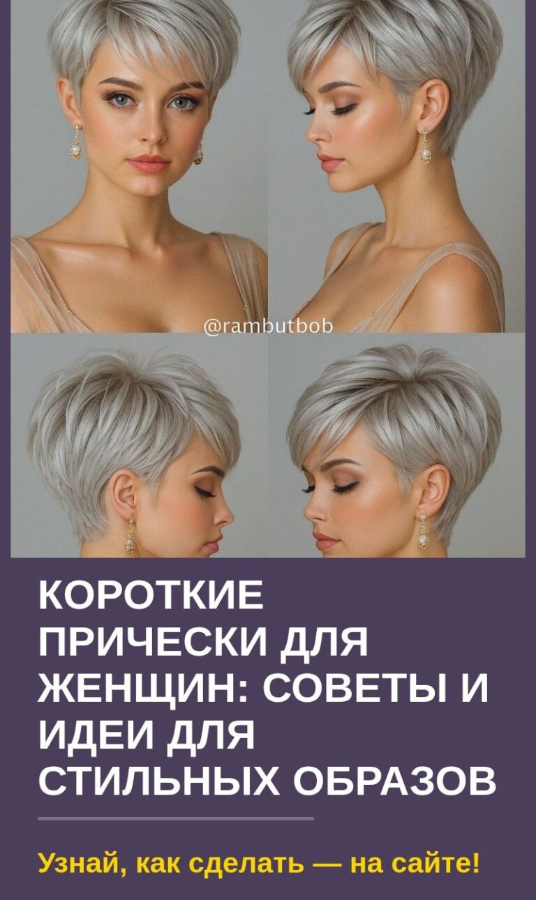 Короткие прически для женщин: советы и идеи для стильных образов