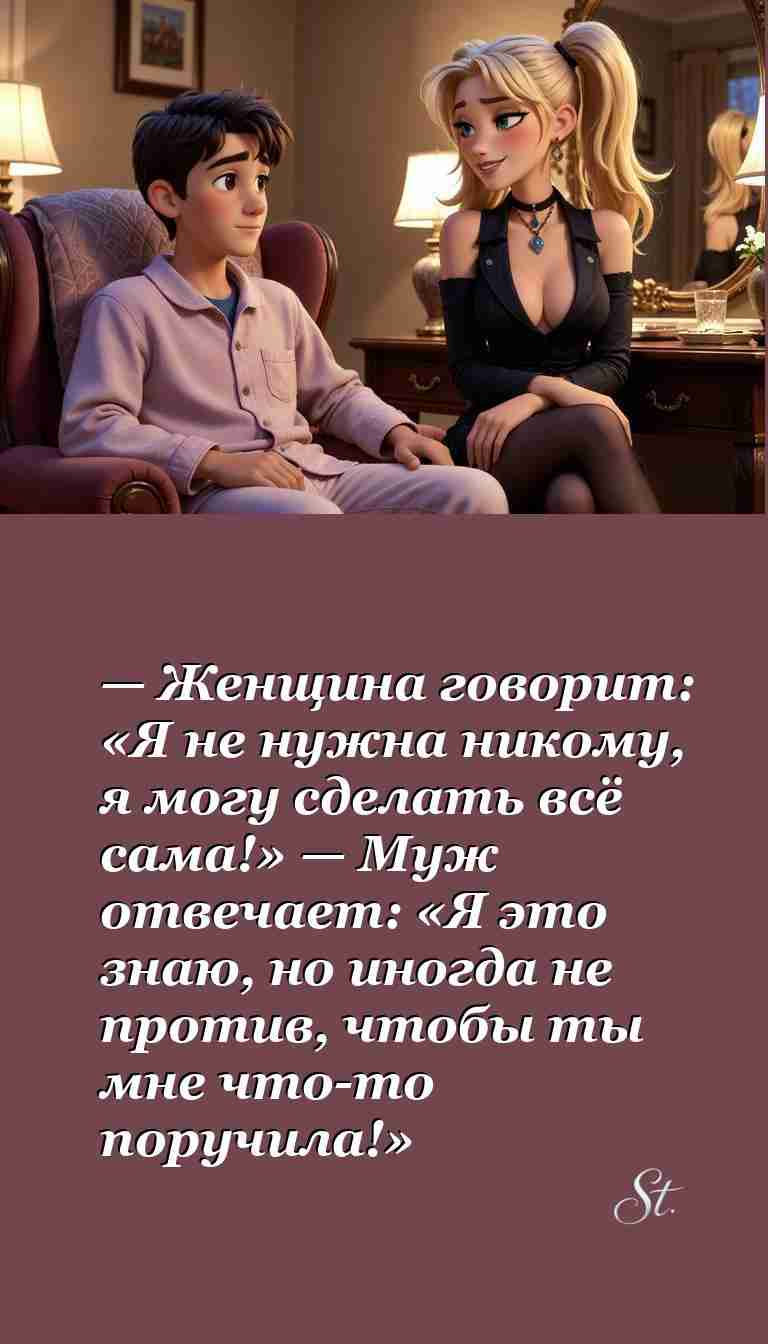 Смешные анекдоты о женщинах и мужчинах для настроения