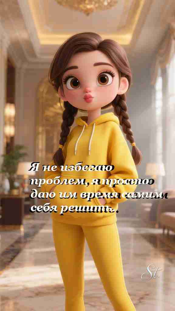 Женская философия: дайте проблемам время