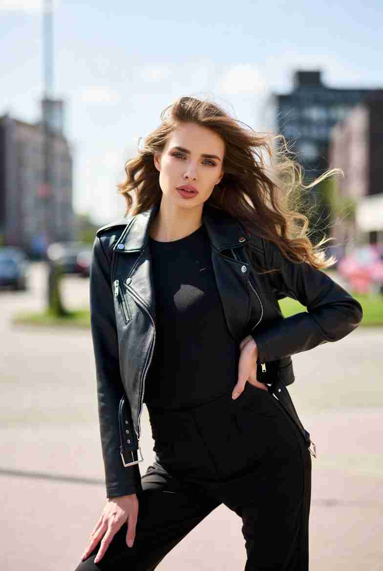 Современная женская красота и уверенность в образе