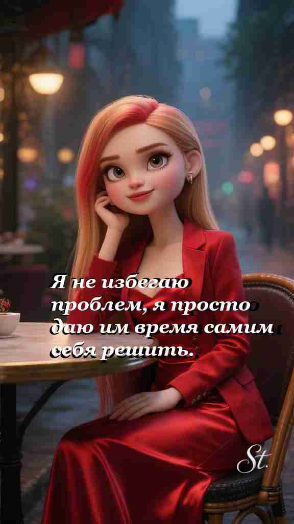 Женская мудрость: проблемы сами себя решат