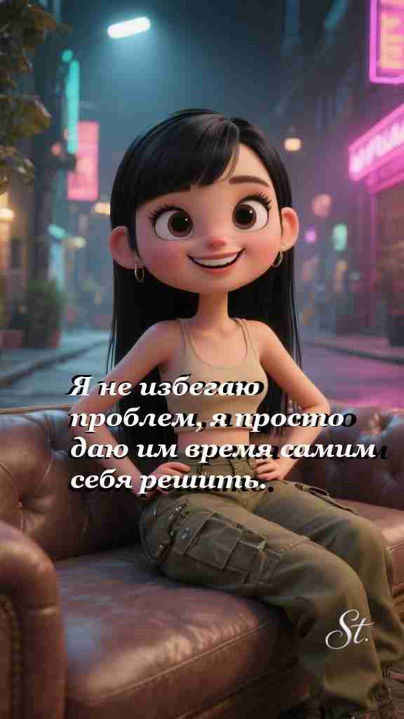 Женская философия: дайте проблемам время