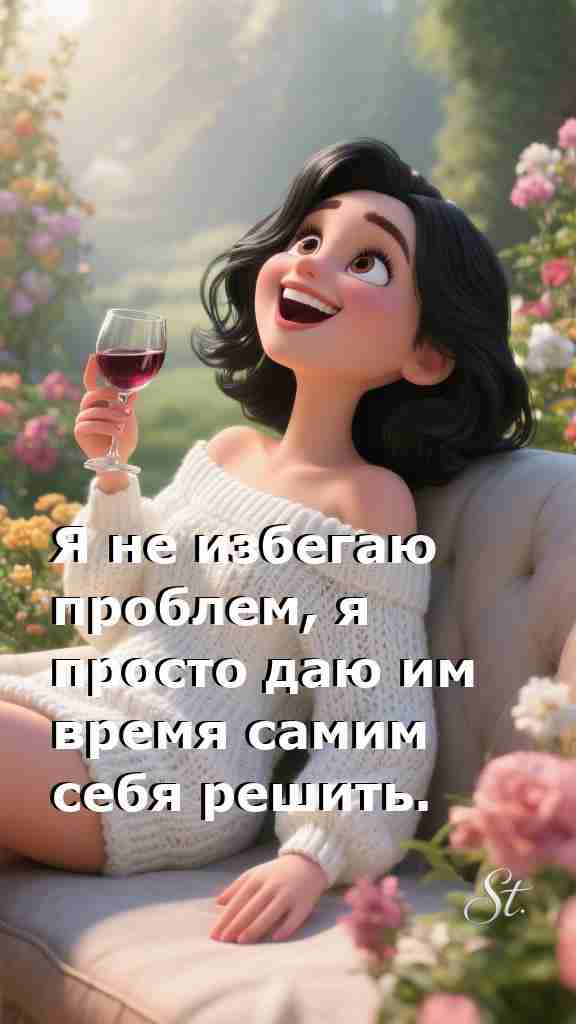 Проблемы решатся сами мудрость женщины о жизни