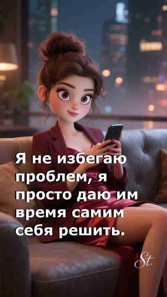 Женская мудрость: время решает все проблемы