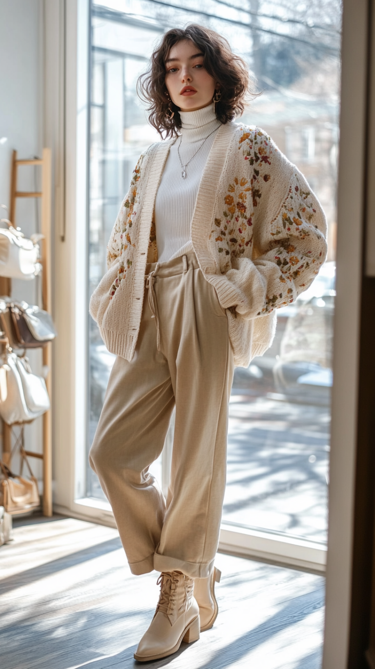 Модные образы 18-летней девушки: стильные наряды для уютной обстановки