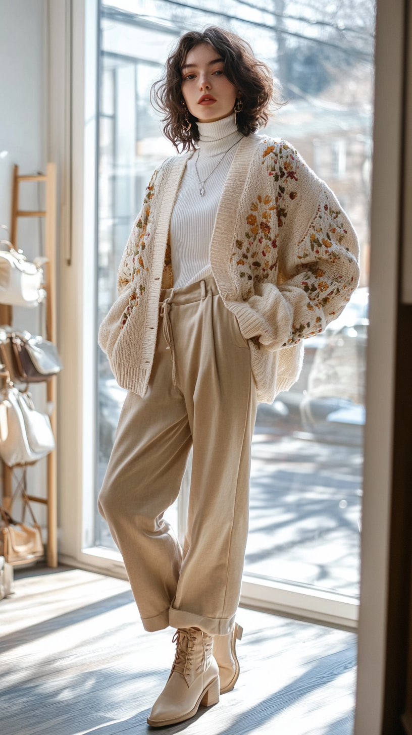 Модные образы 18-летней девушки: стильные наряды для уютной обстановки