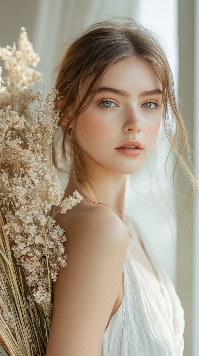 Логотип для бренда Aurora: красота и элегантность в пастельных тонах