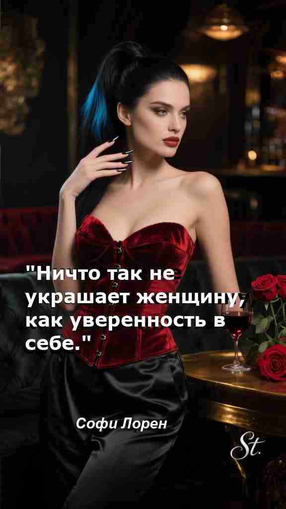 Уверенность как украшение: мудрые цитаты для женщин
