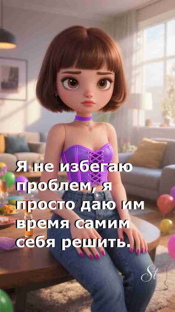 Проблемы решаются сами а я наслаждаюсь жизнью