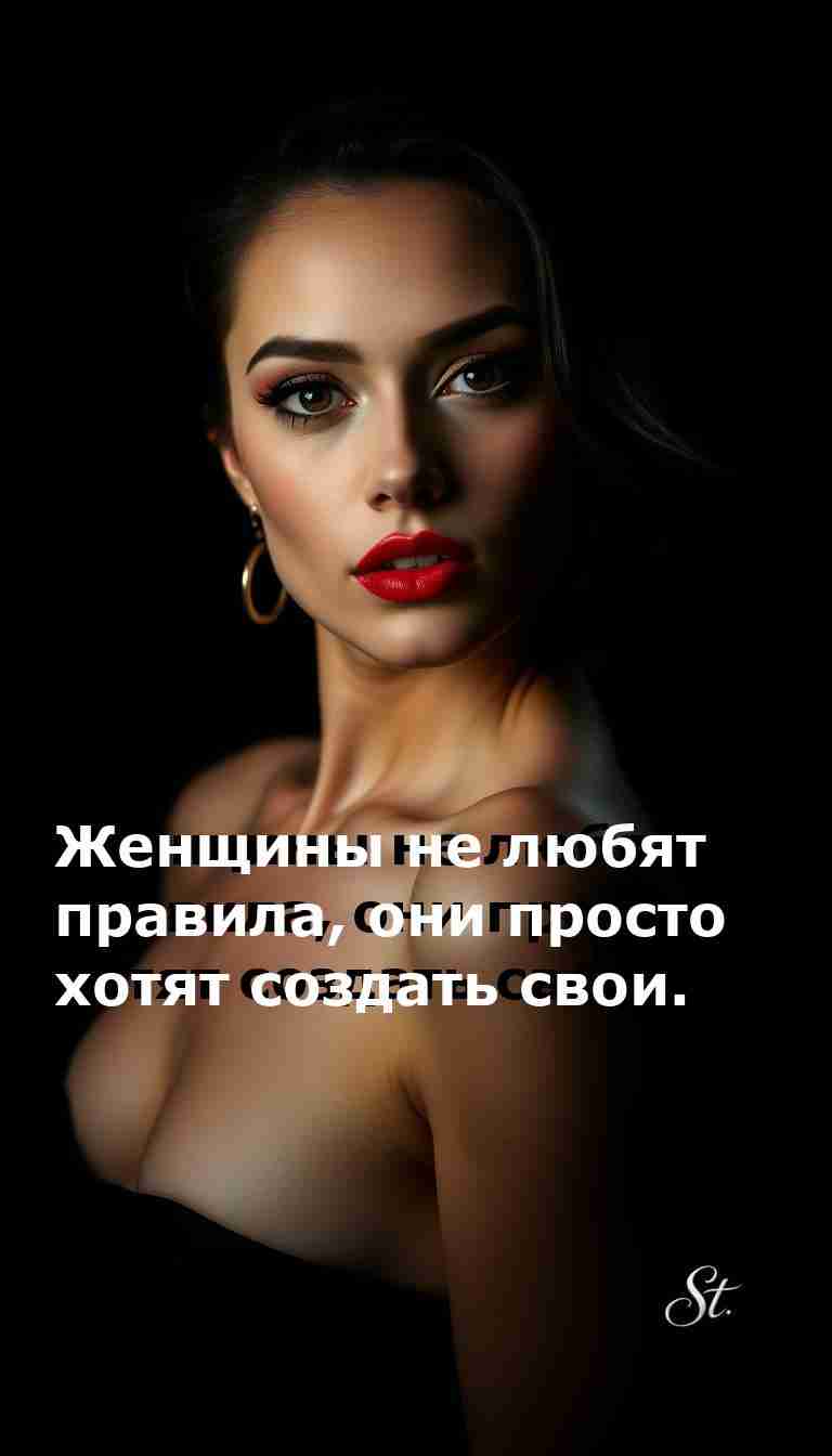 Создай свои правила с женским юмором и сарказмом