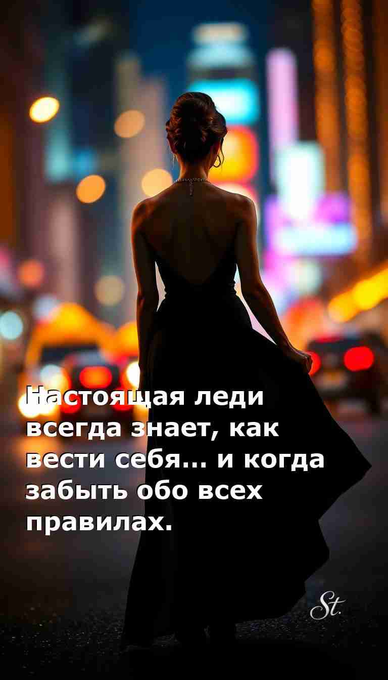 Сарказм и юмор о жизни настоящей леди