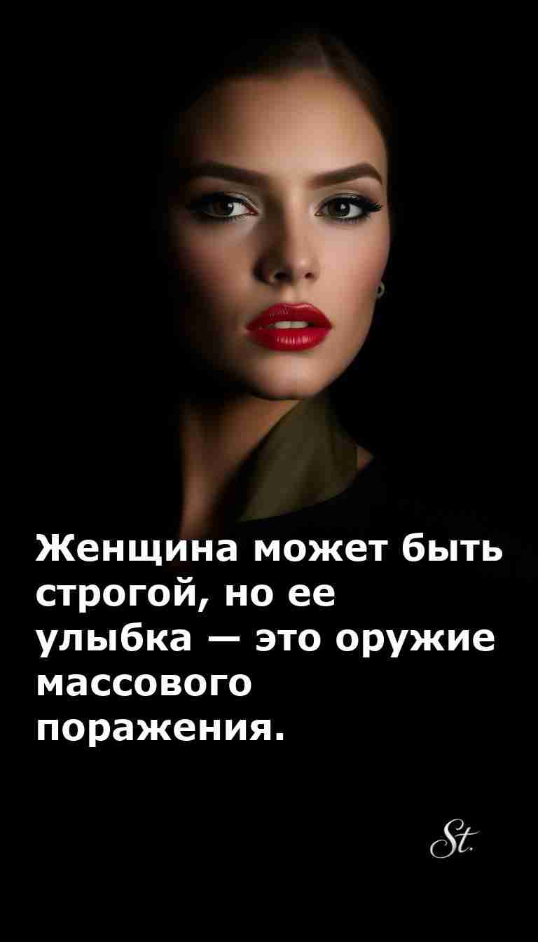 Строгость и улыбка – женский юмор на все случаи жизни