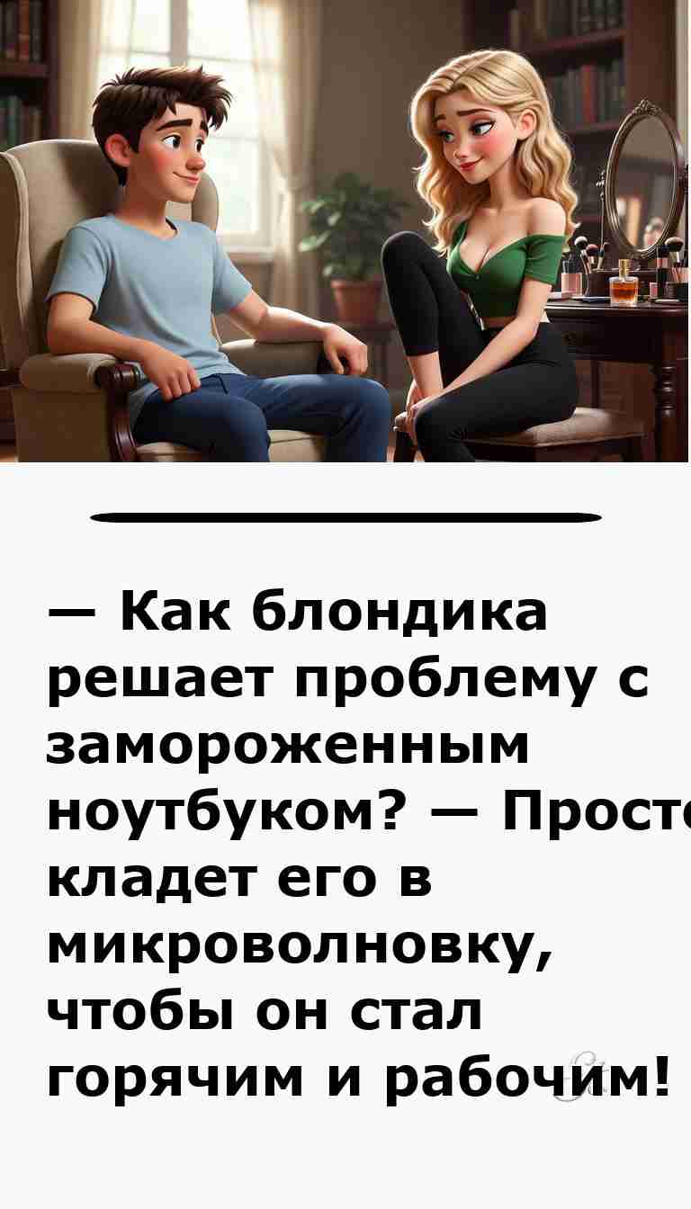 Смешные анекдоты о мужчинах и женщинах для хорошего настроения