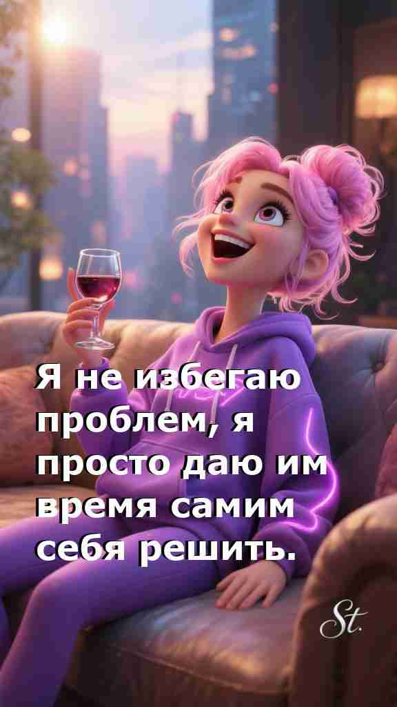 Женская философия: дайте проблемам время