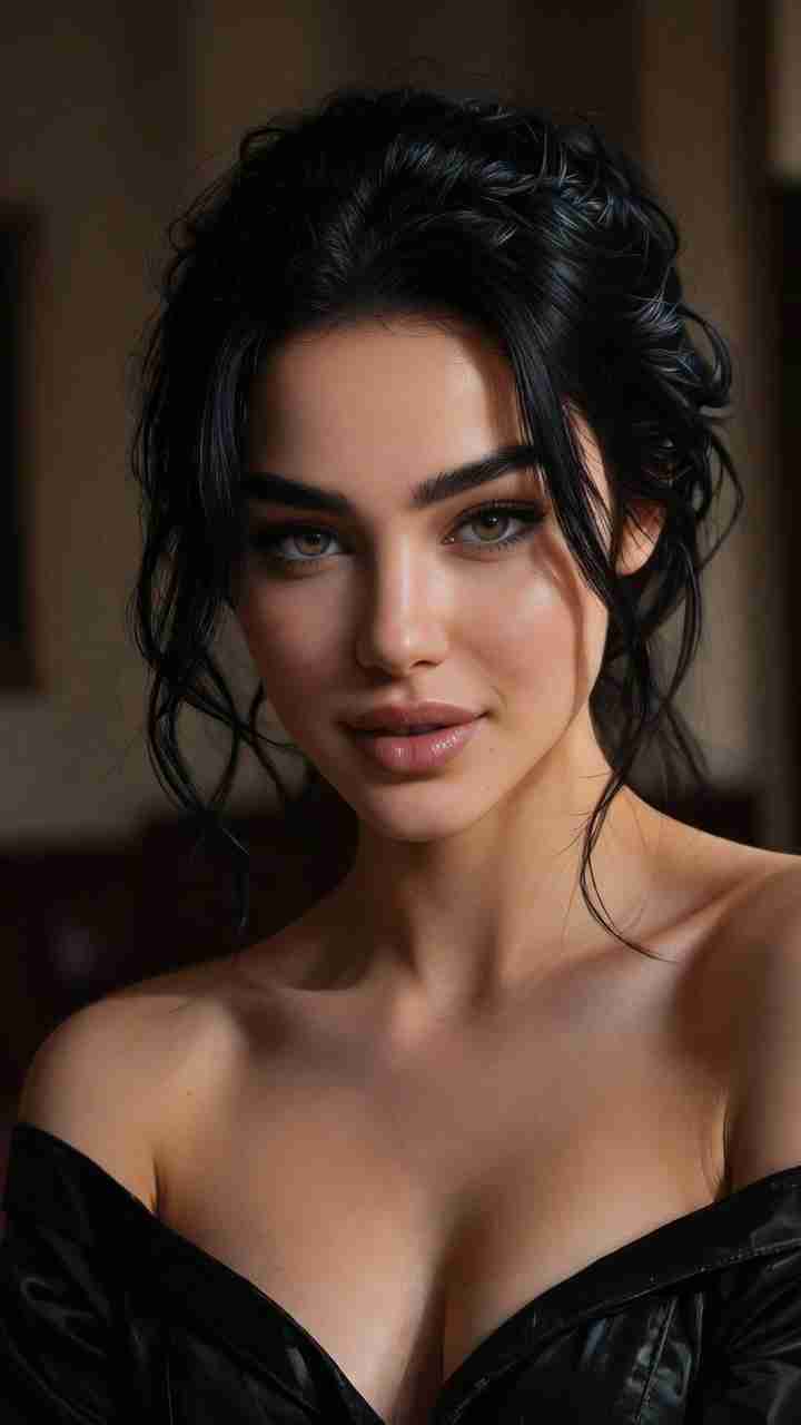 Естественная красота и уверенность стильной женщины