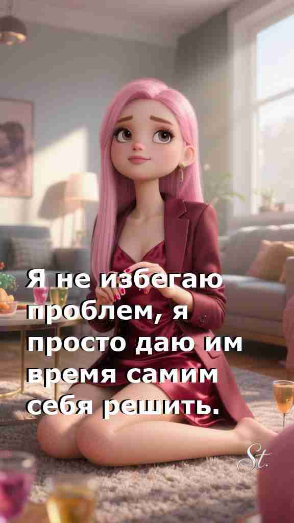 Время решает проблемы мудрости женщины