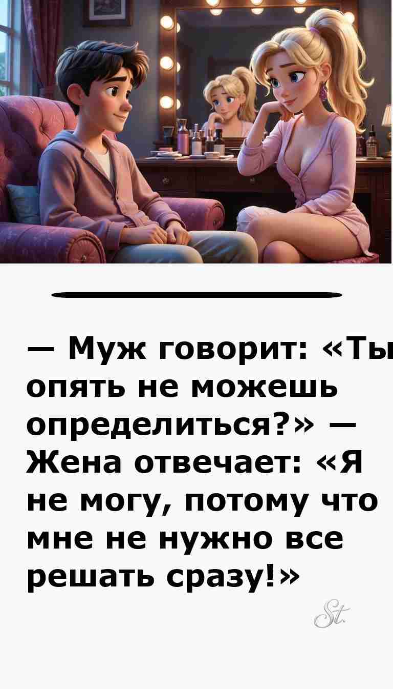 Смешные анекдоты о мужчинах и женщинах для улыбки